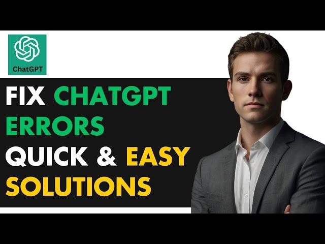 How to FIX ChatGPT Loading Errors NOW and Get Back to Work?