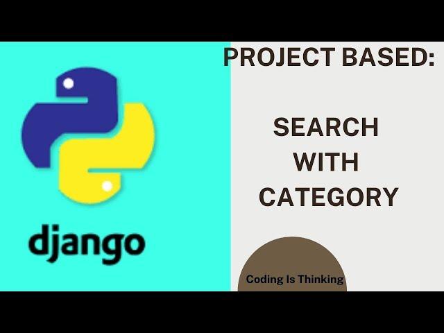 How to Search with Category in django | Learn Searching | Python and Django