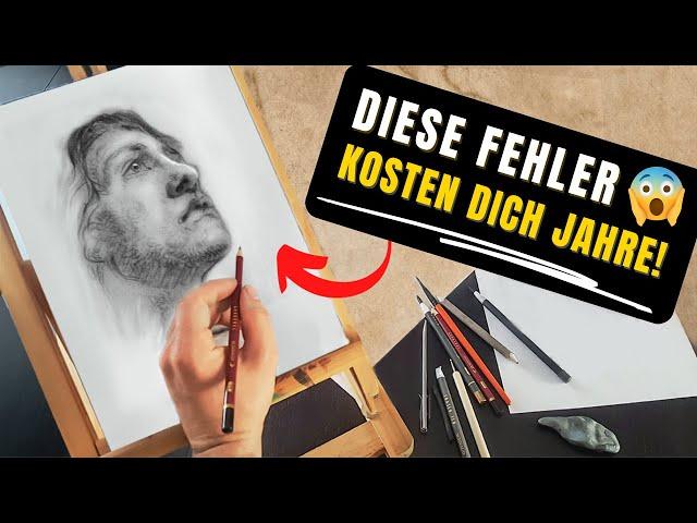 Diese Fehler kosten dich Jahre beim Zeichnen lernen!