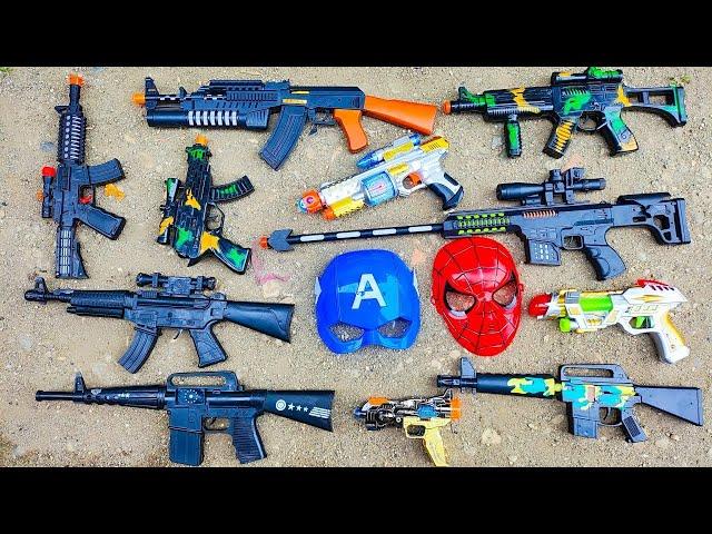 Collecting Sniper Rifles and AK47 Guns, Shotgun M416 Gun Pistol Light Guns Water Gun Optimus Prime