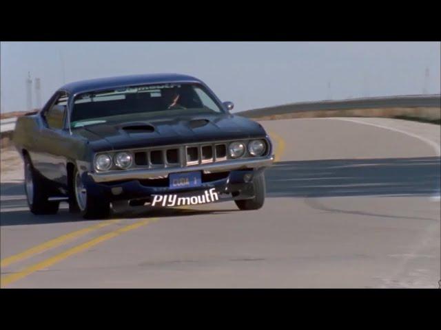 '71 Barracuda versus '89 Nissan 240SX in street race