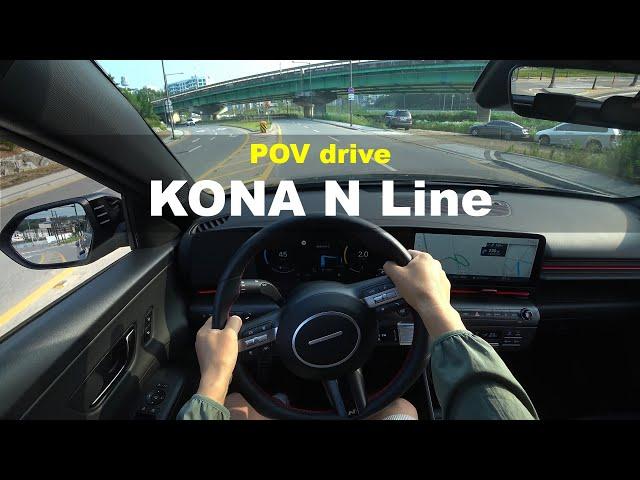 2024 Hyundai KONA 1.6T-GDi N Line POV drive