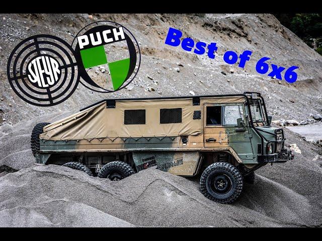 Ultimate 6x6 #offroad Compilation: The Steyr/Puch Pinzgauer - Austria's Ultimate Military Beast.