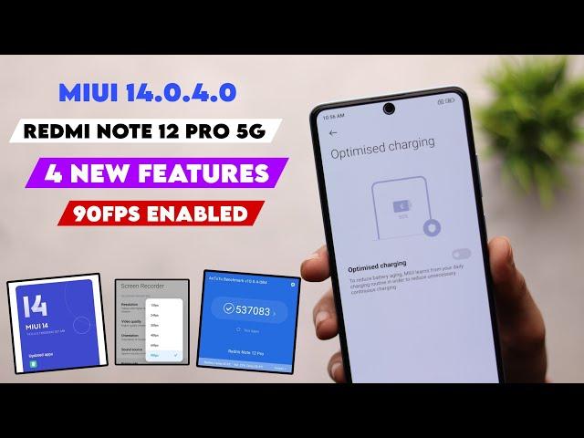 Redmi Note 12 Pro 5G Miui 14.0.4.0 September Update | Redmi Note 12 Pro 5G New Update