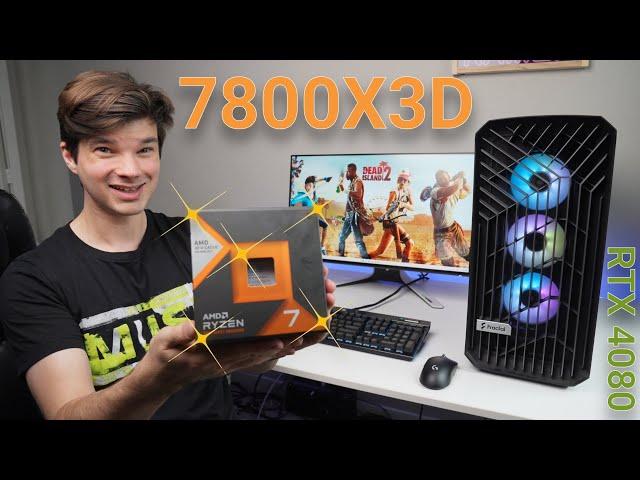 An EPIC 7800X3D Build with RTX 4080 | Build and Benchmarks