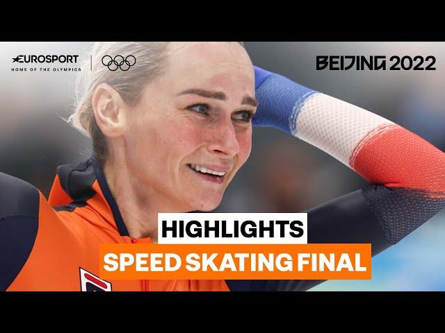 Irene Schouten Breaks Olympic Record in Speed Skating | 2022 Winter Olympics