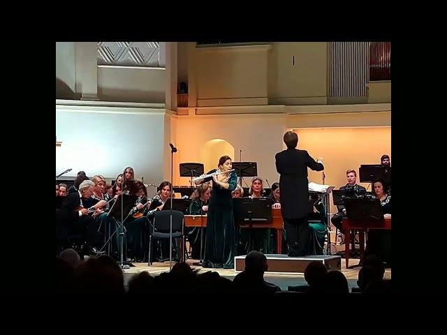 Bach Badinerie - Olga Dedyukhina | Andrey Shlyachkov| Nekrasov orchestra VGTRK #olgadedyukhina