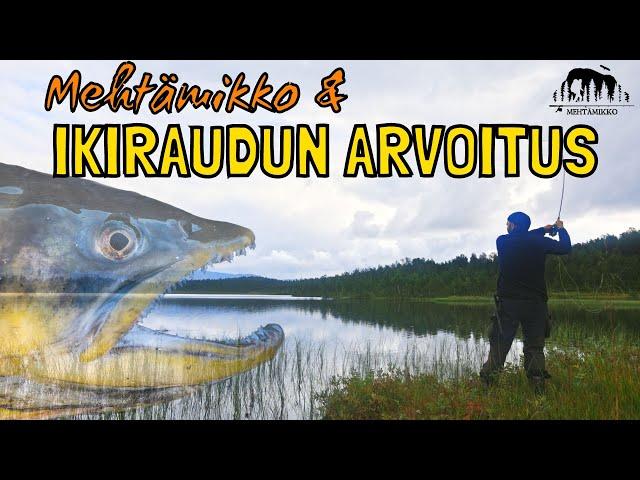 MEHTÄMIKKO AND THE SECRET OF THE ANCIENT CHAR – Hiking to a hidden fishing spot [ENG SUB]