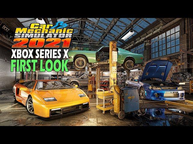 Car Mechanic Simulator 2021 First Look Xbox Series X