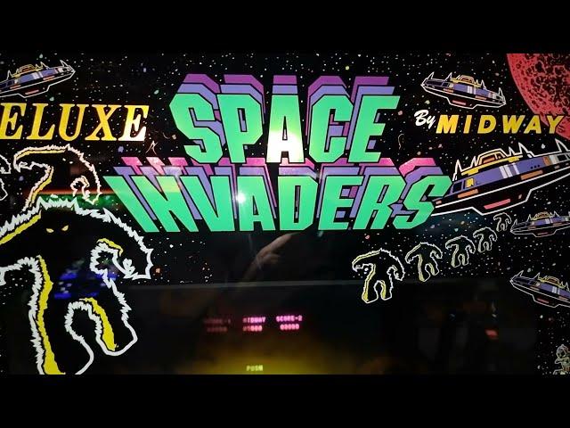 Arcade - Space Invader Deluxe 1979 - Taito - 4k-24fps - For Amusement Only e.v.