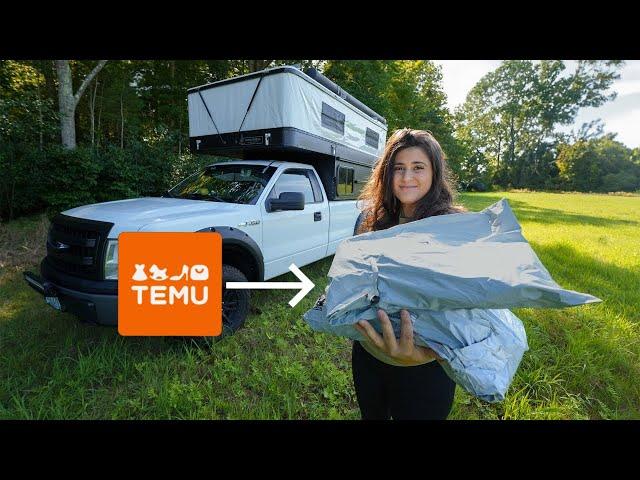 $50 Temu Truck Camping