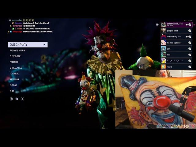 Killer Klownz: The Game - RTVS STYLE Private Lobbies (WAYNERADIOTV)