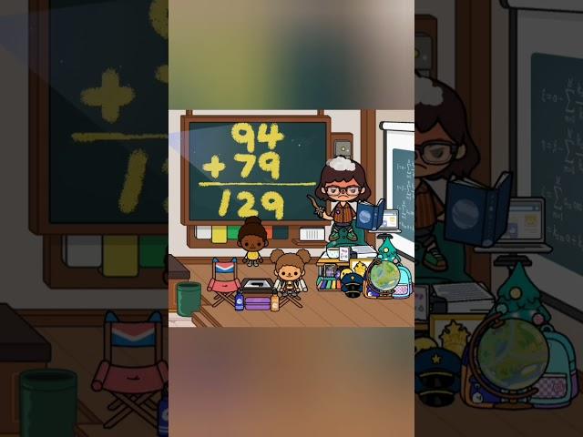 94+79= ??? School Story Toca Life World | Toca Boca