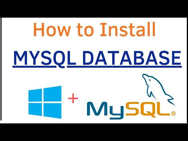 how to install mysql database in windows 10 | Mysql Workbench in Windows | Mysql 8.0.34