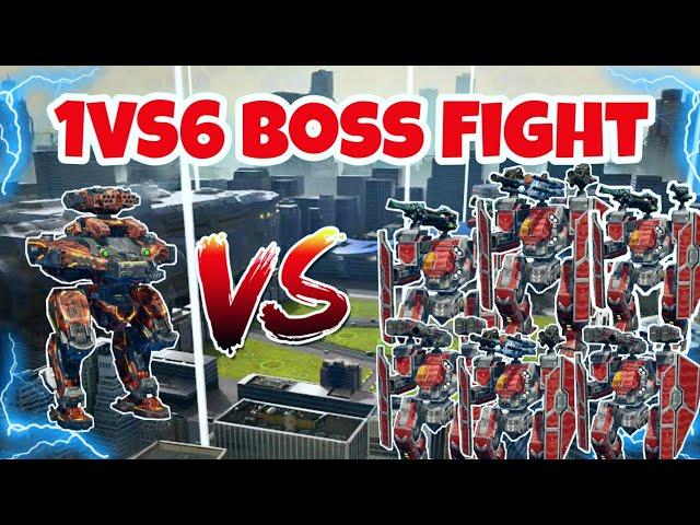 [WR]1VS6 Mars No Weapon VS Arthur Amry Boss Fight @Anupamprime   |War Robots|