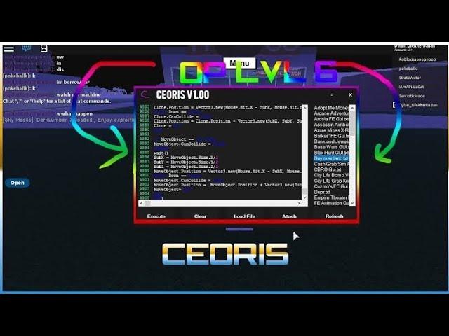 New OP Level 7 Executor  CEORIS  *FREE* Unrestricted LUA