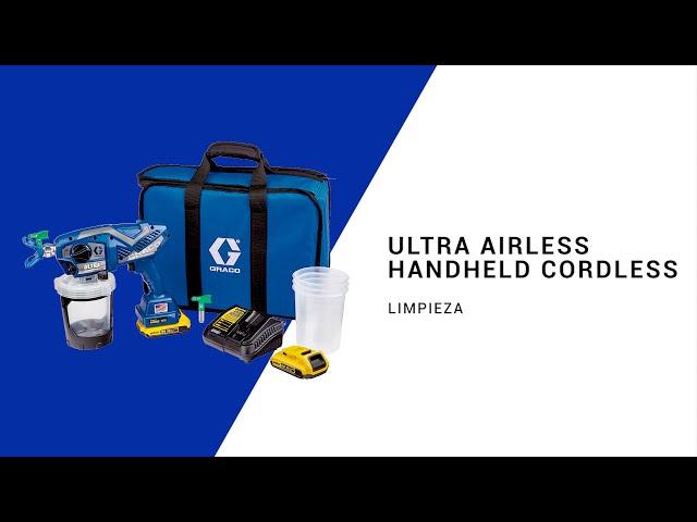 Tutorial de Ultra Airless portátil: cómo limpiar su pulverizador