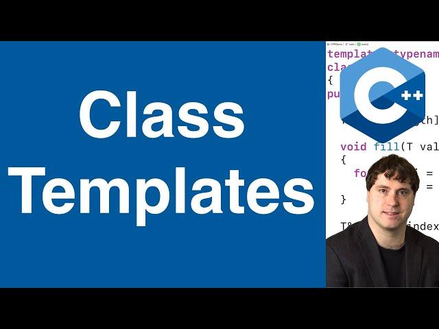 Class Templates | C++ Tutorial