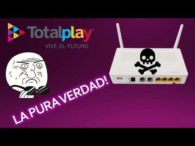 LO QUE NO TE DICEN! del modem de TOTALPLAY!