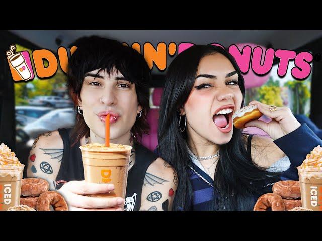 Trying Dunkin’s FALL Menu!