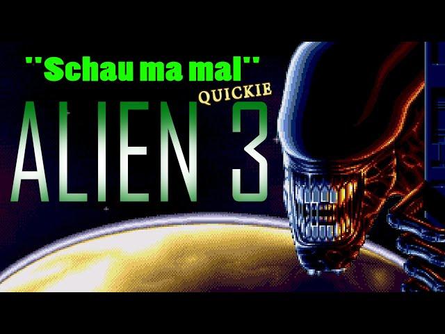 Alien 3 (Amiga/Mega Drive/Master System/Game Gear) "Schau ma mal" Quickie