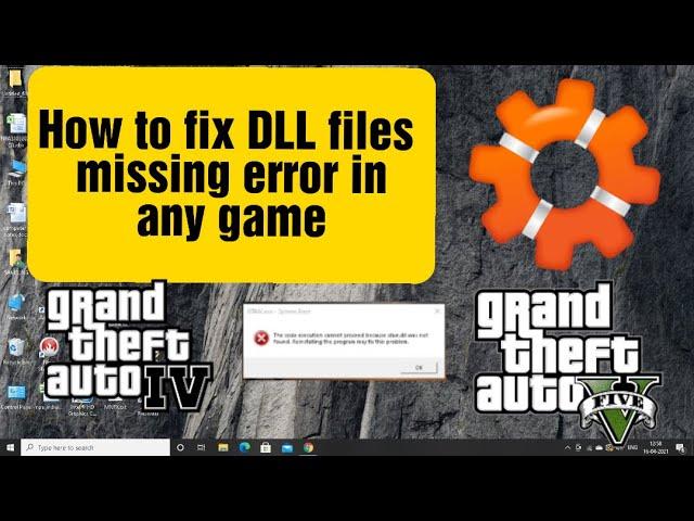 How to fix DLL files missing error in any game-[ Step by Step Tutorial ]