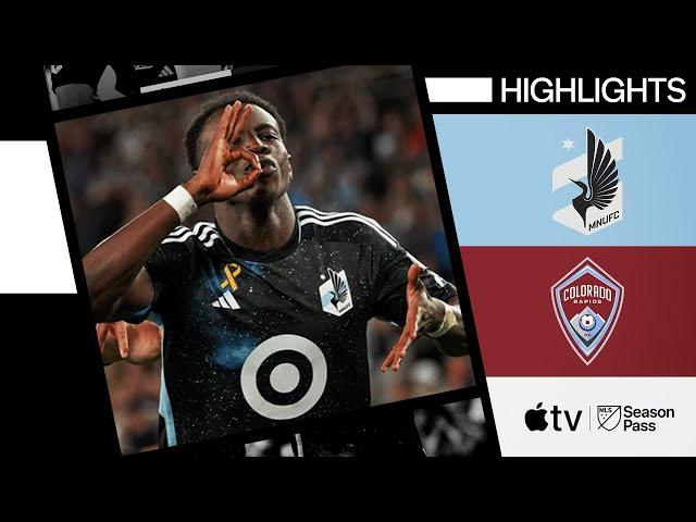 Minnesota United vs. Colorado Rapids | Yeboah Brace! | Full Match Highlights | September 28, 2024