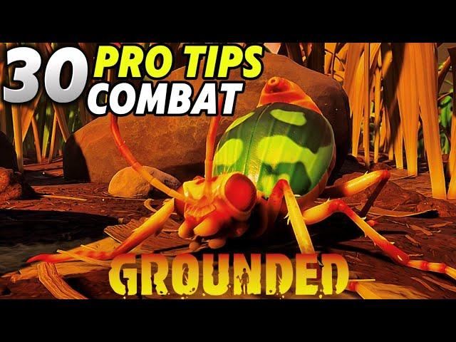 Grounded Tips & Tricks, Combat Guide