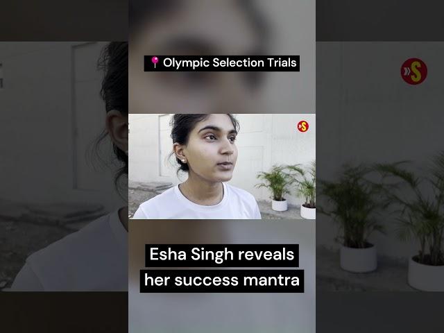 Pistol shooter Esha Singh on what sets her apart from the rest ahead of Paris Olympics #Paris2024