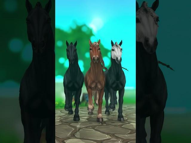 Horses dancing part 3 #horses #starstable