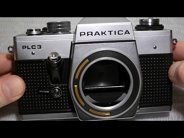 PRAKTICA PLC3, Pentacon 1,8/50mm, overview.