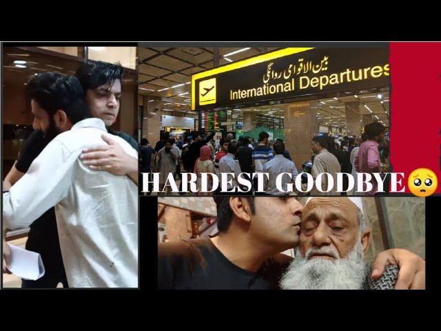 Its hard to say Good bye ll Hussain is going to Ireland️