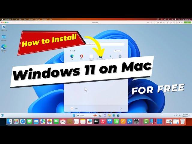 How to Install Windows 11 on MacBook for free