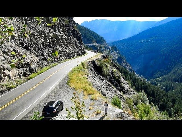 Scenic Drive from Vancouver to Kamloops via Whistler - with Chill Music