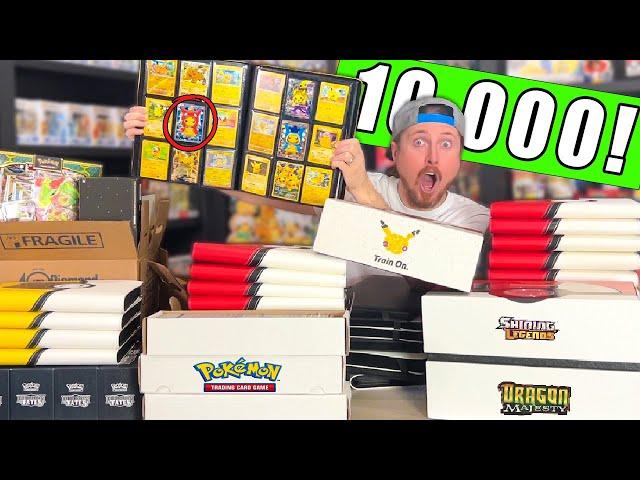 BUYING 10,000 POKEMON CARDS FROM SOMEONE!