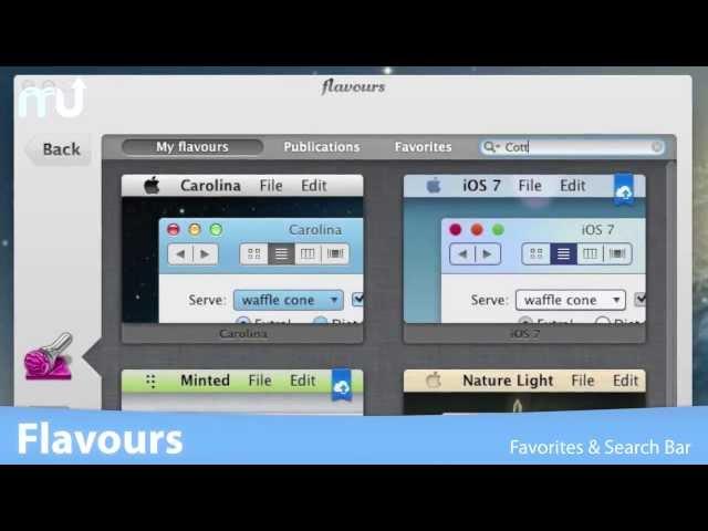 Flavours Screencast - MacUpdate Promo