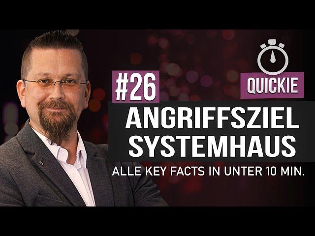 SECURITY-RISIKO SYSTEMHAUS mit Tim Berghoff - LiveBarTalk Quickie