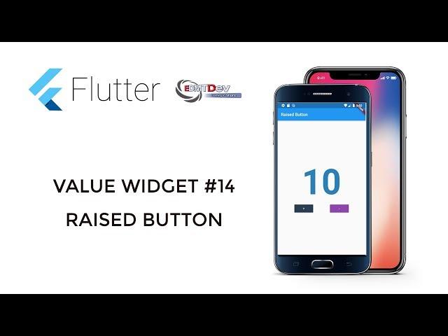 Flutter Tutorial - Value Widgets #14 Raised Button