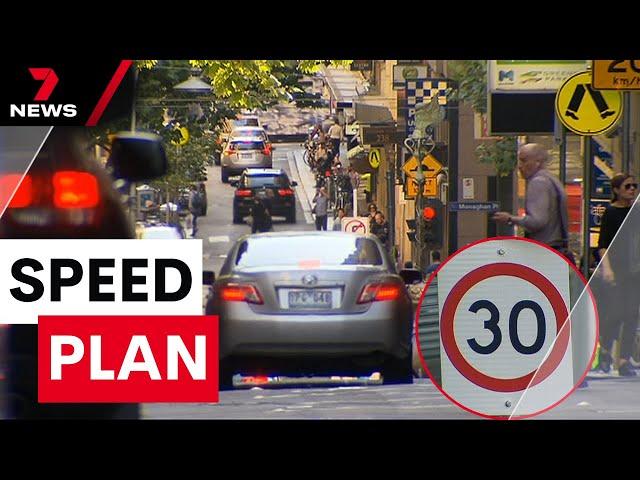 Cars could be forced to keep pace with bicycles in Melbourne suburbs under a new draft plan | 7NEWS