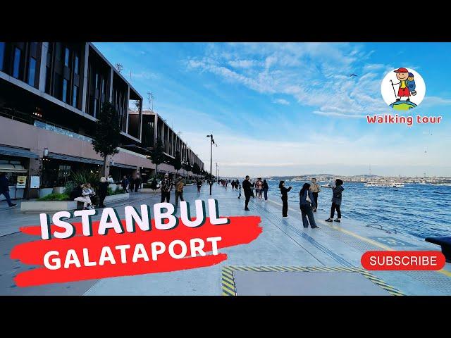 ISTANBUL TURKEY 2023 | GALATAPORT ISTANBUL - WALKING TOUR 4K