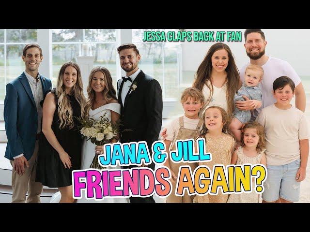 DUGGAR NEWS!!! Jana and Jill Duggar: Are They Friends Again After Jana’s Wedding? Jessa Claps Back!