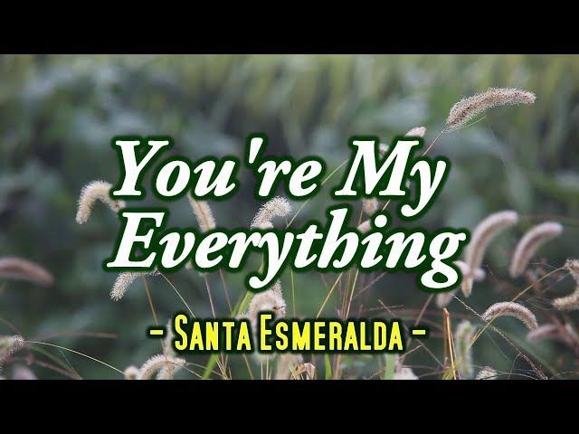 You're My Everything - Santa Esmeralda (KARAOKE VERSION)