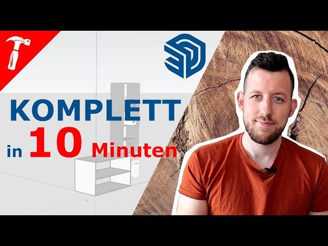 Crashkurs: Sketchup FREE 10 Minuten (Komplett)