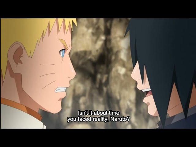 Sasuke Tells Naruto to Face The Reality That ''KURAMA IS GONE FOREVER''