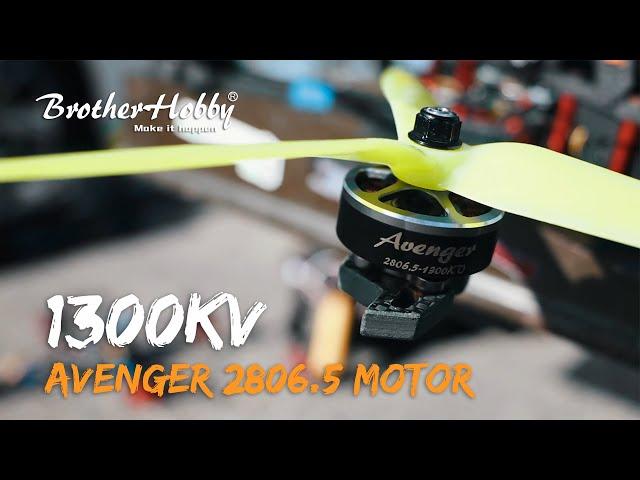 BrotherHobby Avenger 6S 2806.5 1300KV Motor Drop Test