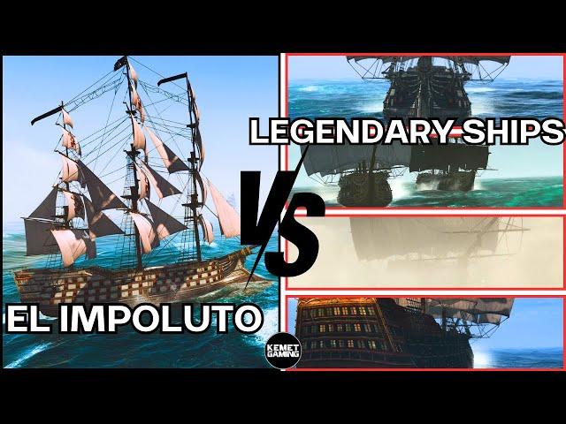 [MOD] El Impoluto ~ VS ~ Legendary Ships - Assassin's Creed 4 Black Flag Gameplay