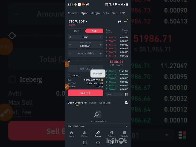 Live Triangular arbitrage In Binance spot trading Make your First Profit Today