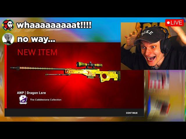 LUCKIEST AWP DRAGON LORE TRADE UP! ($13,000)