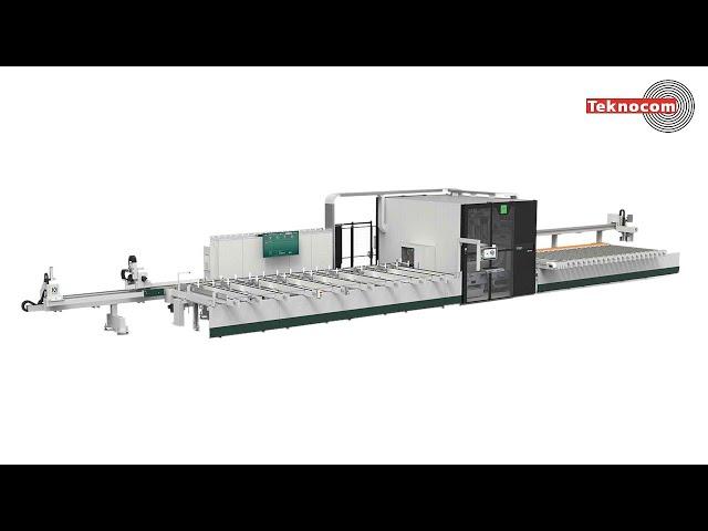 FOM INDUSTRIE LMX2 650  - Линия обработки и резки алюминиевых профилей