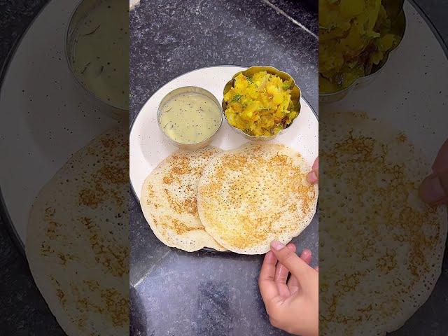 Aaj banaya Instant spongy dosa kyuki Anshika ne ki thi demand